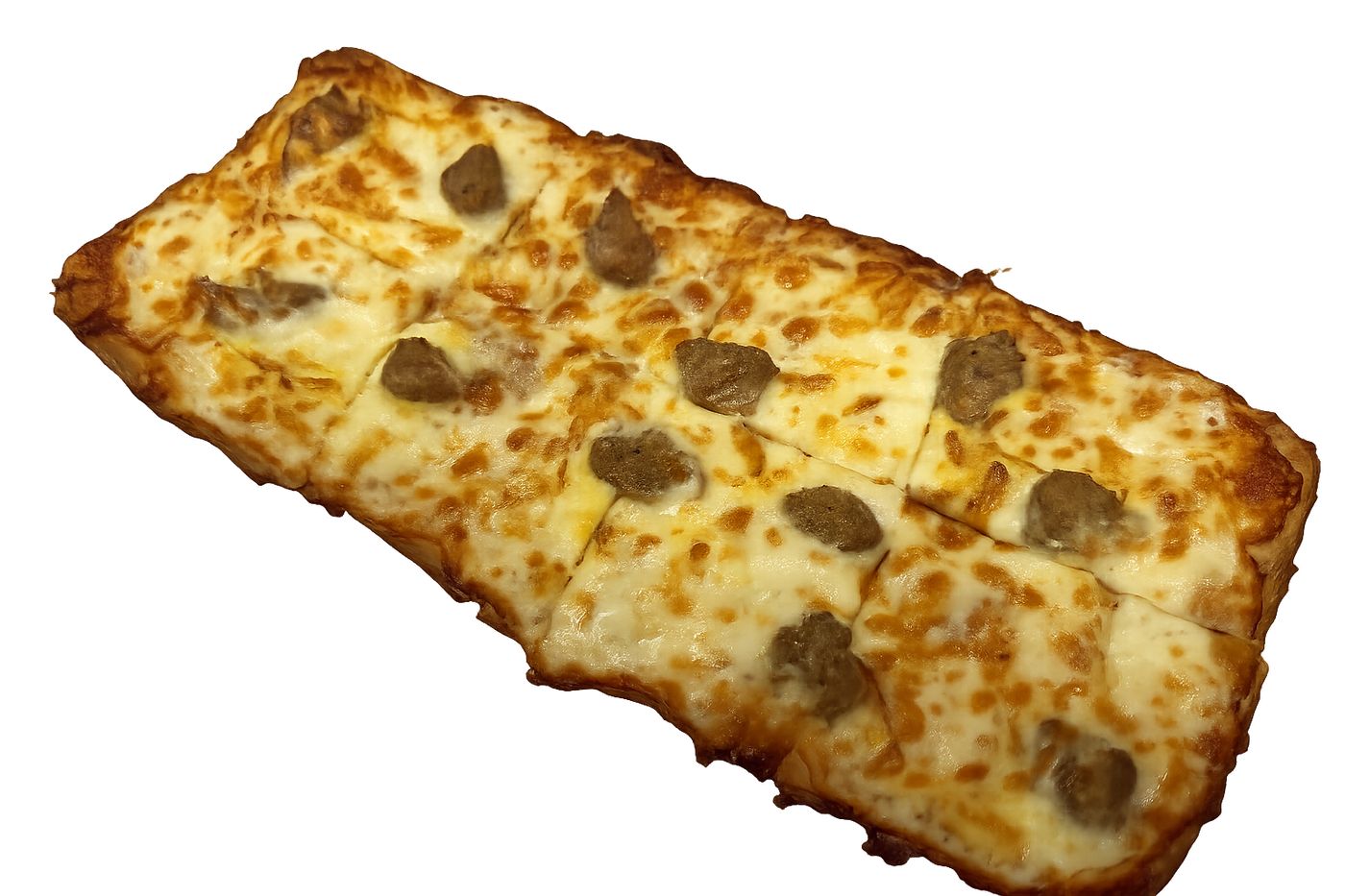 Sausage Egg and Cheese Flatbread