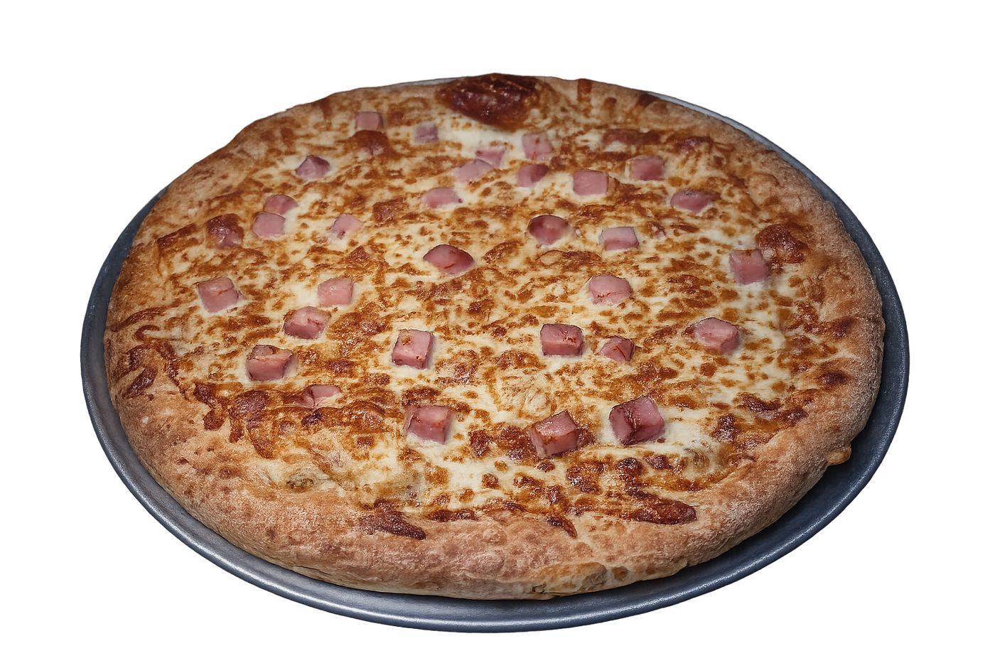 Ham Egg and Cheese Pizza 12”