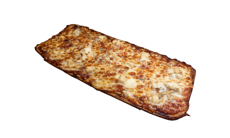 BBQ Chicken Flatbread with Cheese